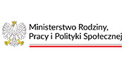 Logo Ministerstwo Rodziny, Pracy i Polityki Społecznej
